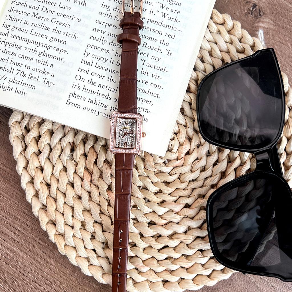 Watch Women'S Premium Light Luxury Belt Watch Gypsy Star Retro Exquisite Fashion Niche Quartz Watch Women
