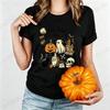 Halloween Shirt,Tis The Season Retro Ghost Spooky Season Halloween Costume Tees T-Shirt, Y2K Halloween T-Shirts Vintage Tops