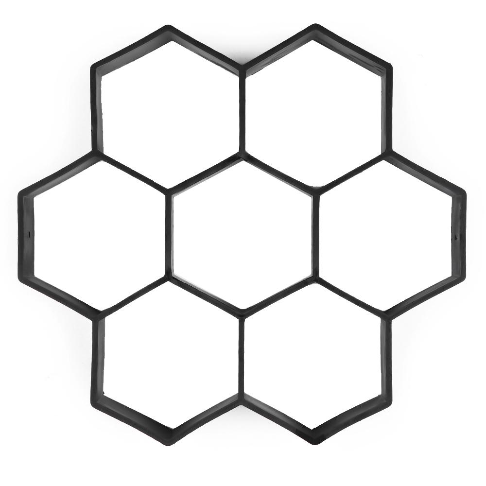 Paving Path Border Maker Path Molder Reusable Concrete Cement Stone Design Paver Walk Mould DIY