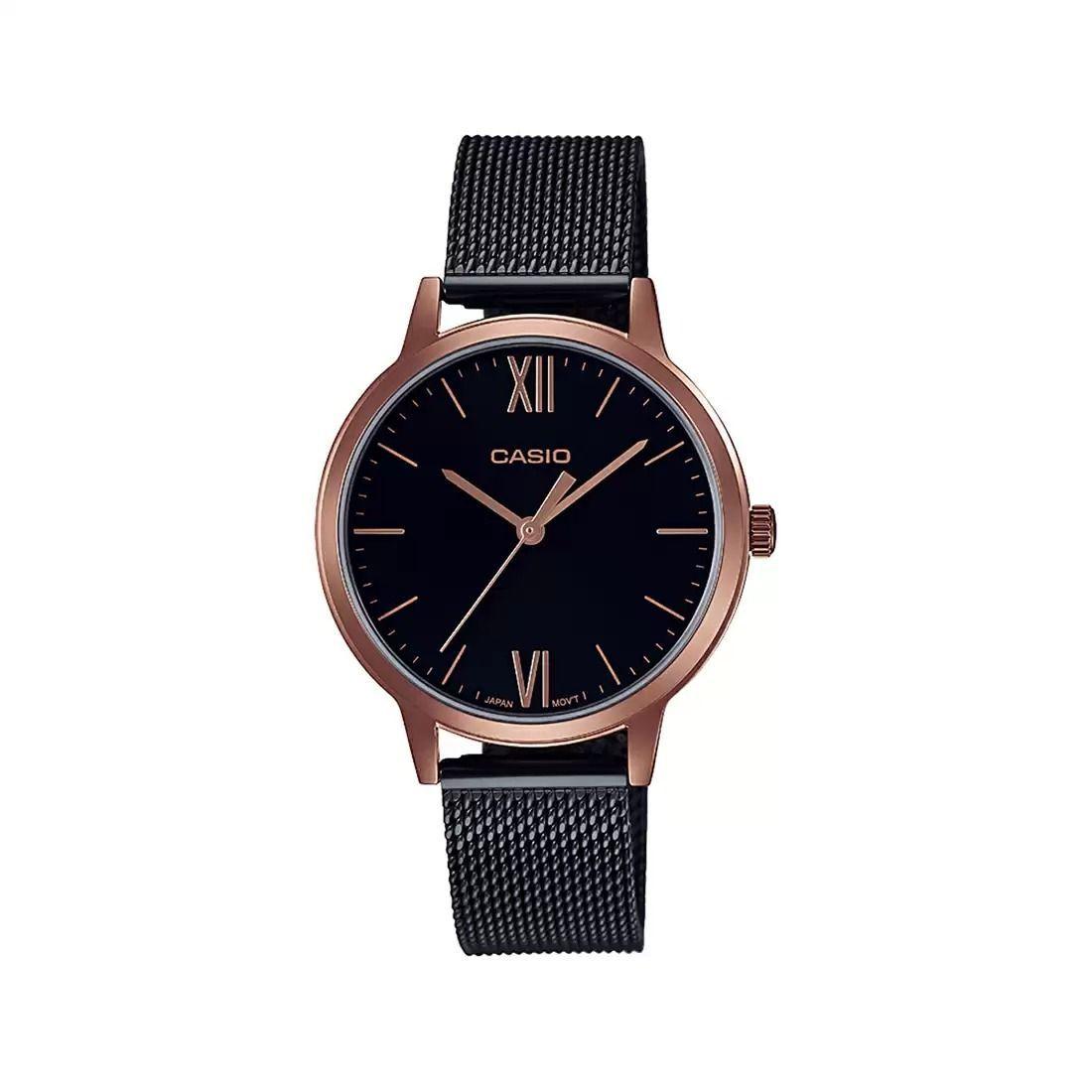 

Аналоговые черные женские часы, Black Analog Women s Watch, Casio