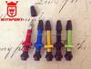 40mm Colorful Aluminum CNC Stem Presta Valve Road MTB Bike Tubeless Valve
