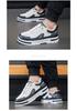 2025 Men's Plus Size Fleece-Lined Winter Work Boots - Warm, Low-Top, Casual, Trendy Sports Cotton Shoes
