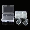 15-Grid Transparent Plastic Box, Loose Beads, Manicure Diamonds, Diy Jewelry Packing Box, Portable Multi-Functional Multi-Grid Storage Box