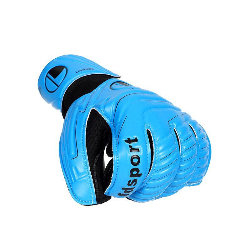 Professional Goalkeeper Gloves Men Women Child Kids Football Soccer Goalie Gloves Non-slip 4MM Thicken Latex 4 Finger Save Guard