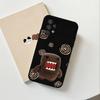 Cute D-Domo Kun-s Phone Case For Samsung Galaxy S25 S24 S23 S22 S21 FE Plus Ultra A13 A20 A32 A70 Black Cover