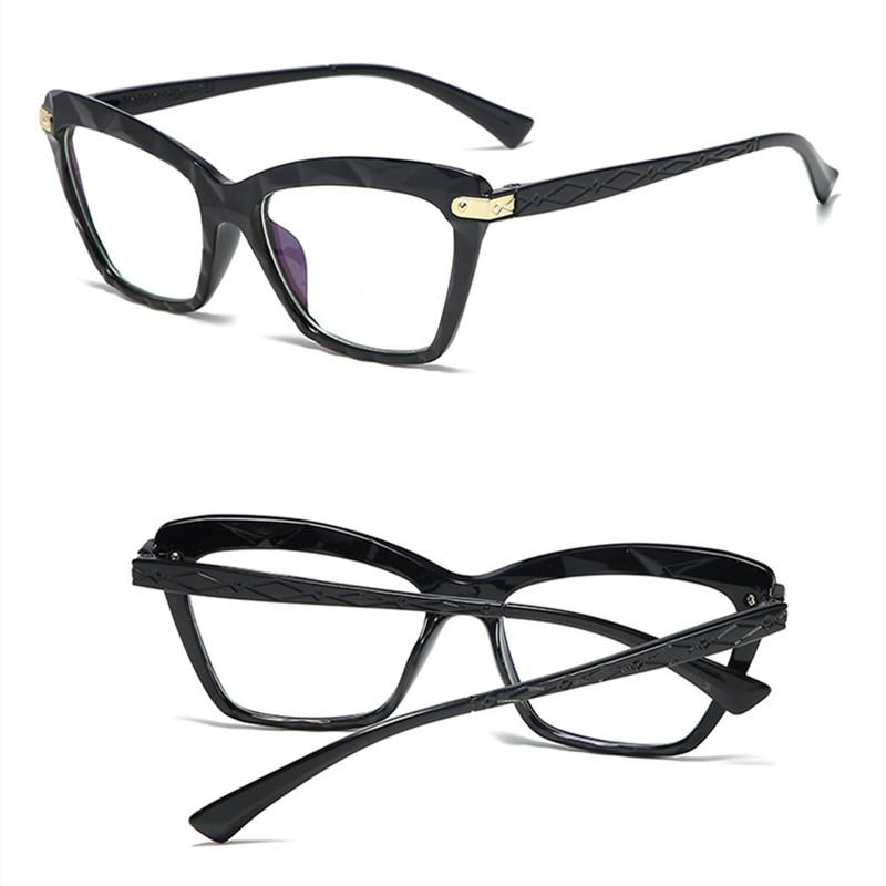 Women Retro Cat Eye Computer Glasses Fashion Ladies Luxury Optical Spectacle Eyeglass Resting Lenses Optical Glasses For Female