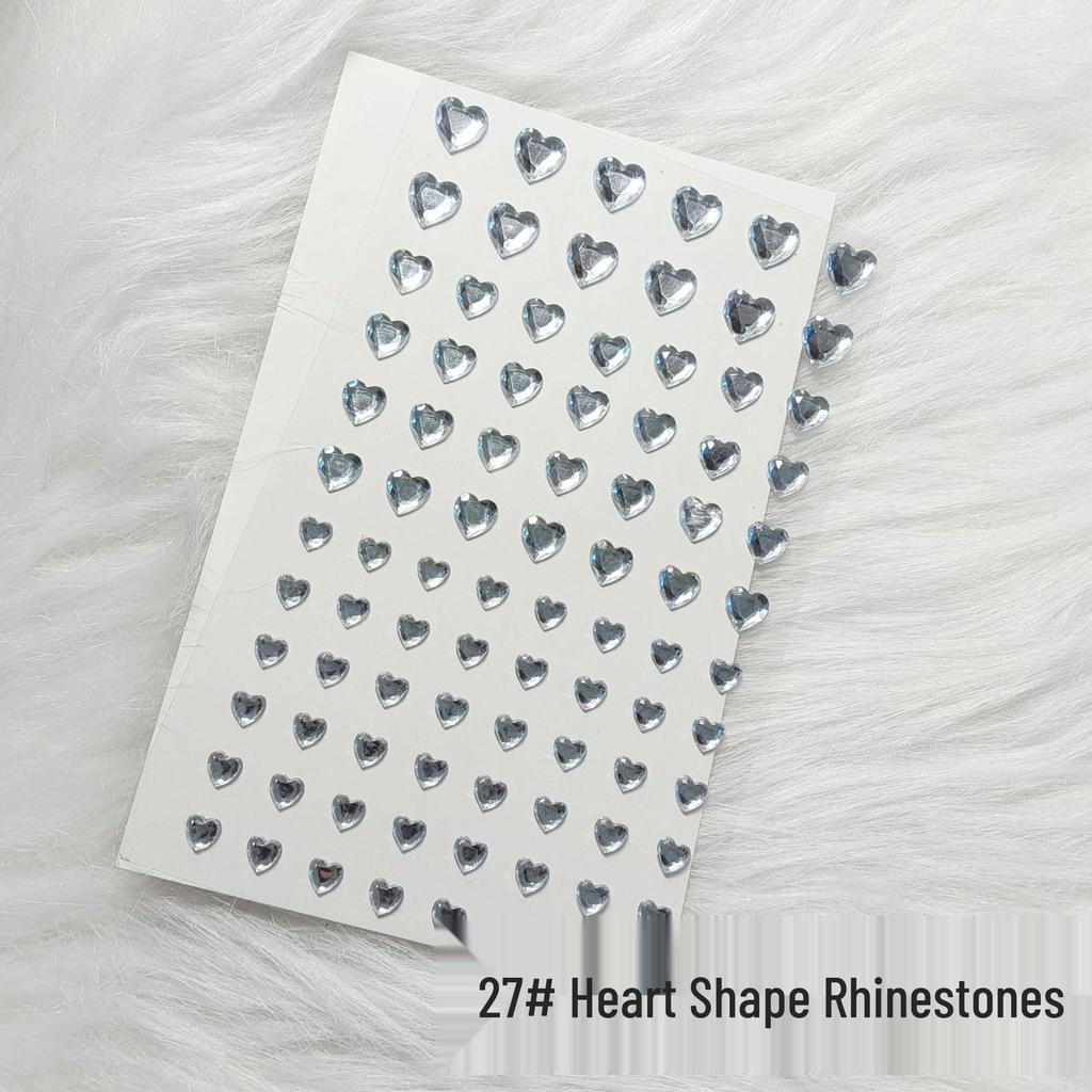 Children's Cartoon Crystal Gem Rhinestone Stickers - Decorative Diamond Decals for Toys & Stage Performance