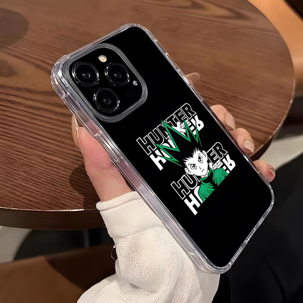 Hxh Hunter X Hunter License Phone Case For IPhone 15 Pro Max 16 Pro Max 14 13 11 12 Mini Xs X Xr 7 8 Plus Se Transparent Cover