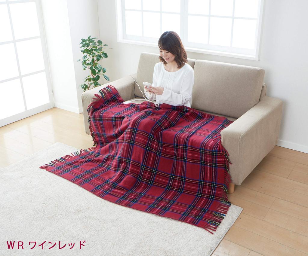 Sugibo Exclusive Washable Electric Wide 160 x 120 Made in Moss Green (Sugibo) [Online Model] Throw, Size, cm, Japan, SB20HW01(MG),