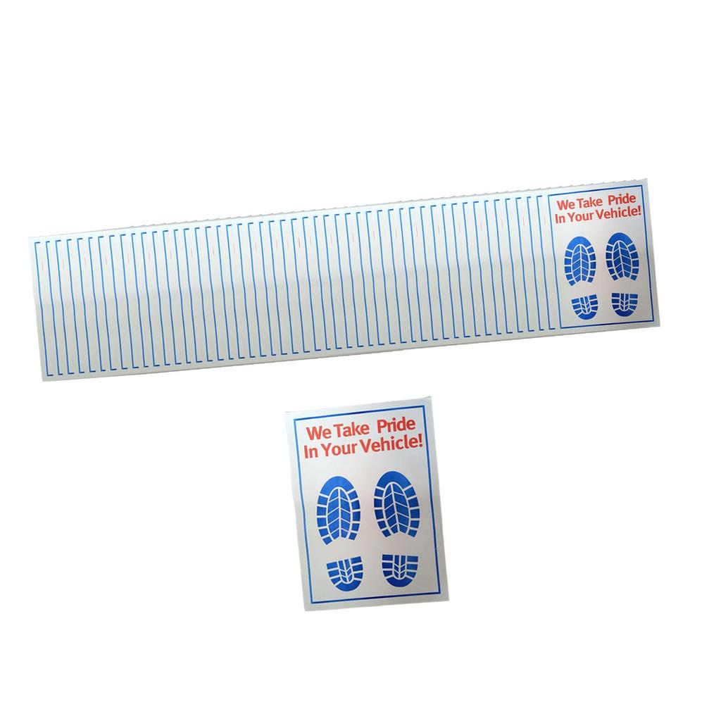 Disposable Car Mat Paper Floor Mat Protector Practical Utility Folding Floor Mats for Car Detailing Protection Car Hotel