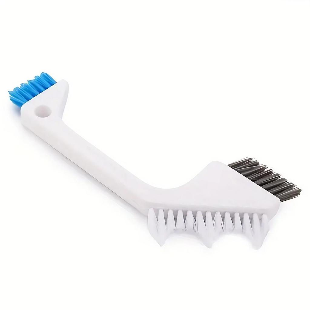 Heavy Duty 3 in 1 Cleaning Brush Set Stiff Bristles Toilet Floor Window Bath Tile Crevice Scrubber