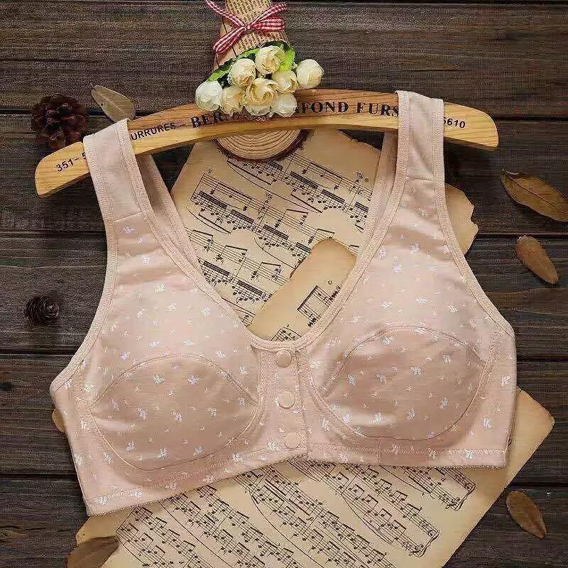 Front Buckle Cotton Bras Women Lingerie Front Close Bra Leisure Comfortble Underwear