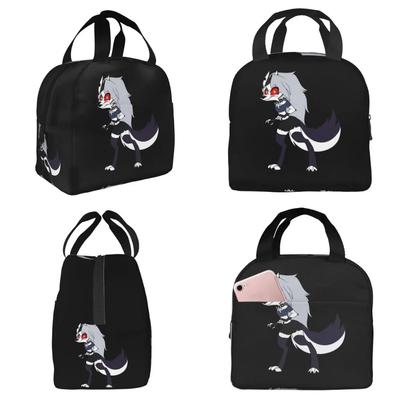 Helluva Boss Loona Sac à déjeuner isotherme pour femme Bureau Glacière Thermique Boîte alimentaire Sac fourre-tout Portables Boîtes à déjeuner Contenant