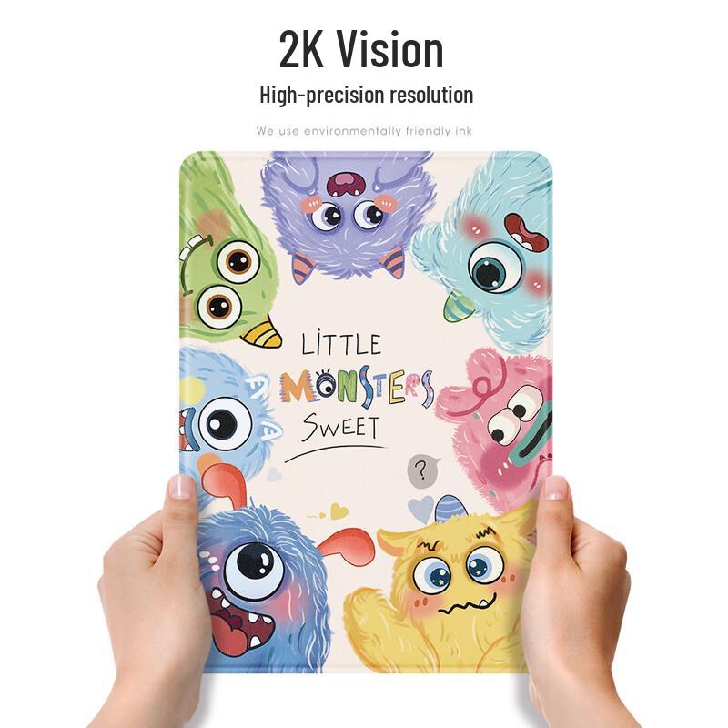 QBOSS Cartoon TPU Protective Case for iPad