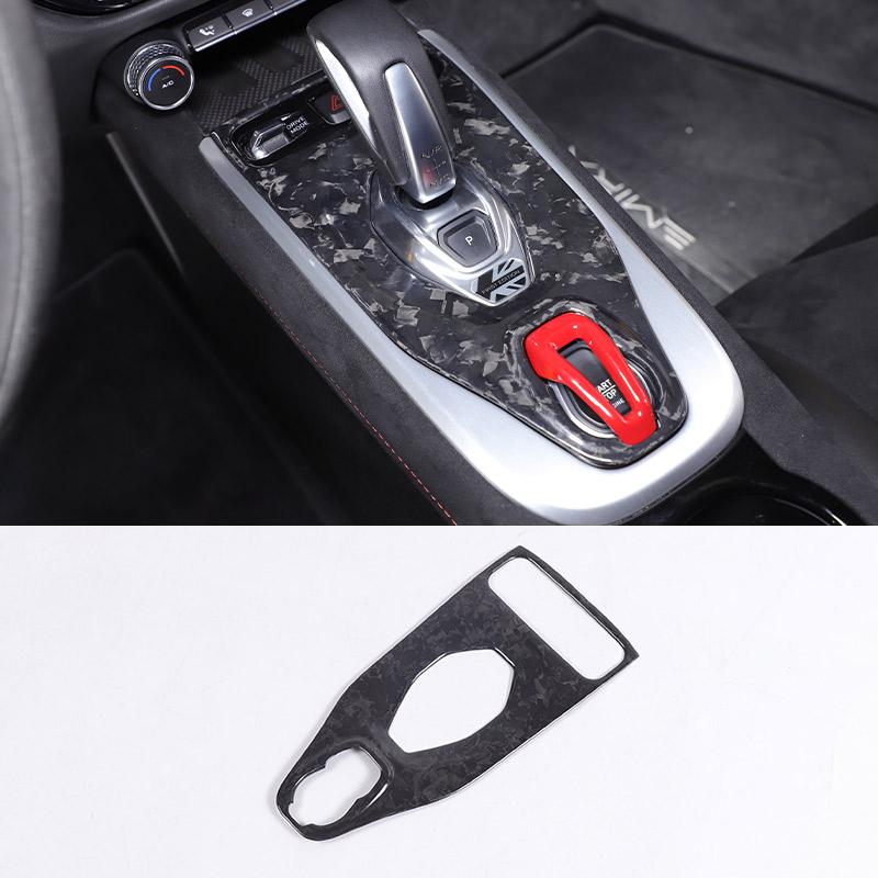 Vera Fibra di Carbonio Per Lotus EMIRA 2026-2026 Pannello Decorativo Portabicchieri per Console Centrale Auto Adesivo Decorativo Accessori Auto