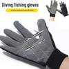 Anti-Cut, Anti-Slip Fishing & Diving Gloves with Adjustable Wrist & Super Fiber Protection