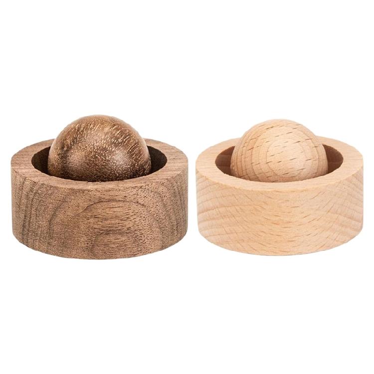 

Wood Aromatherapys Diffuser Car Air Freshener Round Ball Diffuser for Home Office Car Yoga Wooden Essential Oil Diffuser 1