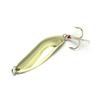 22g przynęta wędkarska łyżka słona woda potrójny haczyk piórkowy twardy metalowy spinnerbait odlewana łyżka złota dla łososia bas 20szt