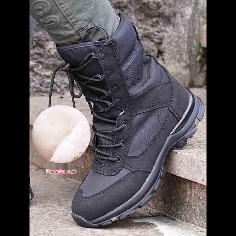 Men's High-top Summer Mesh Breathable Outdoor Boots