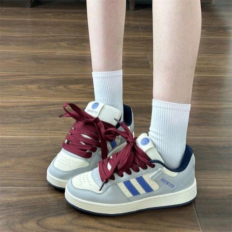 Niche Platform Bread Shoes Men's Summer New Couple Versatile Casual Sports Board Shoes Women