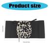 Girls Trendy Waist Belt Leopard Print Costume Underbust Jewelry Waist Body Jewelry for Party Jeans Belt Cowboy Chain