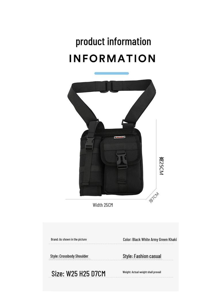 2025 Waterproof Crossbody Kettle Bag - Trendy, Wear-resistant, Single Shoulder, Casual Cool Style