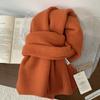 Large 111 Australian simple scarf women's new high-end solid color versatile warm couple scarf