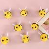 50Pcs Small Bees Decoration Felted Bumblebees Craft Balls For Art Craft Clothing Hat Bag And Baby Showers Decorations