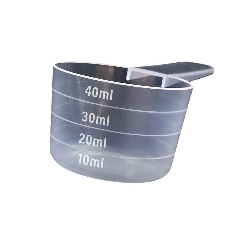 Transparent 20g Plastic Measuring Spoon for Detergent, Fertilizer, and Pesticide (40ml Capacity)