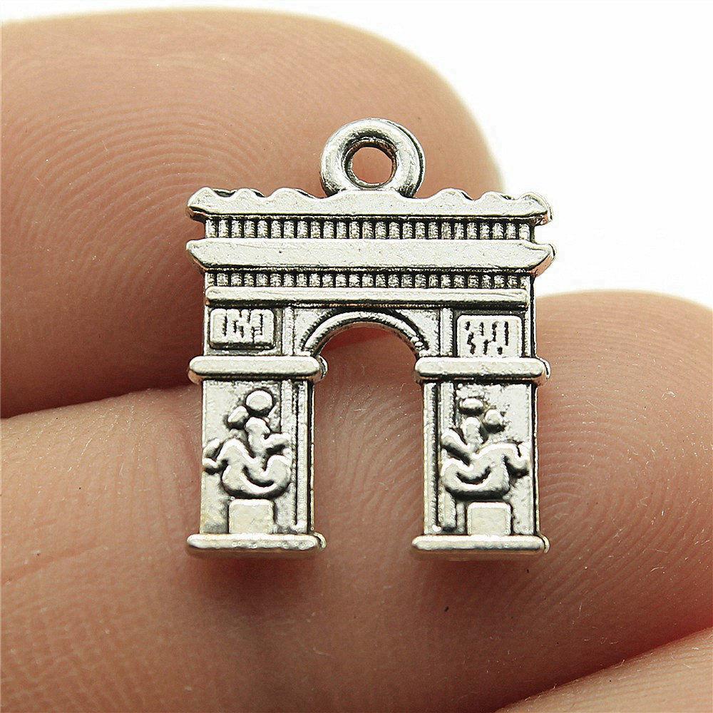 Travel Map Charms Pendant Women Jewelry Massive Bohemian Art Supplies