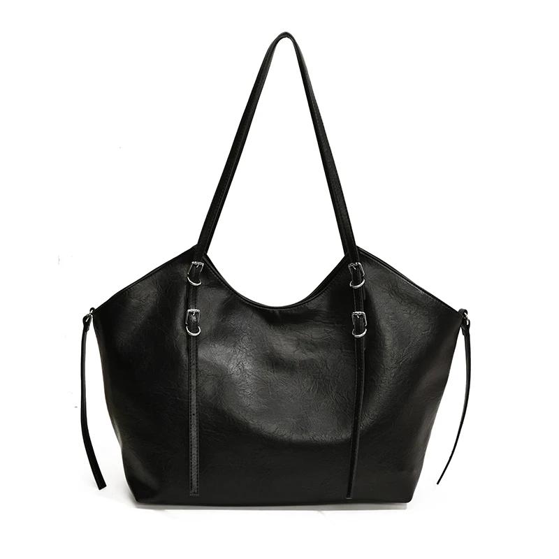 

Large Capacity Shoulder Bag Autumn/winter Retro New Fashion Student University Class Bag Large Capacity Bag