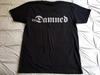 THE DAMNED Logo Black Cotton T Shirt Full Size S-5XL TA927 Unisex T-Shirt