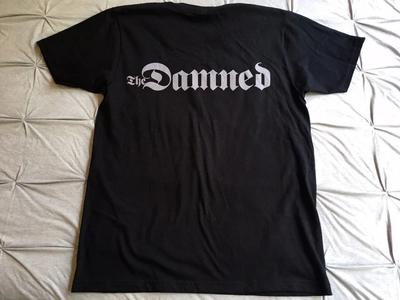 THE DAMNED Logo Schwarzes Baumwoll-T-Shirt Volle Größe S-5XL TA927 Unisex-T-Shirt