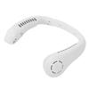 Portable Neck Fan 3 Speeds Adjustable Low Noise Rechargeable Hands Free Bladeless Fan for Women and Men White