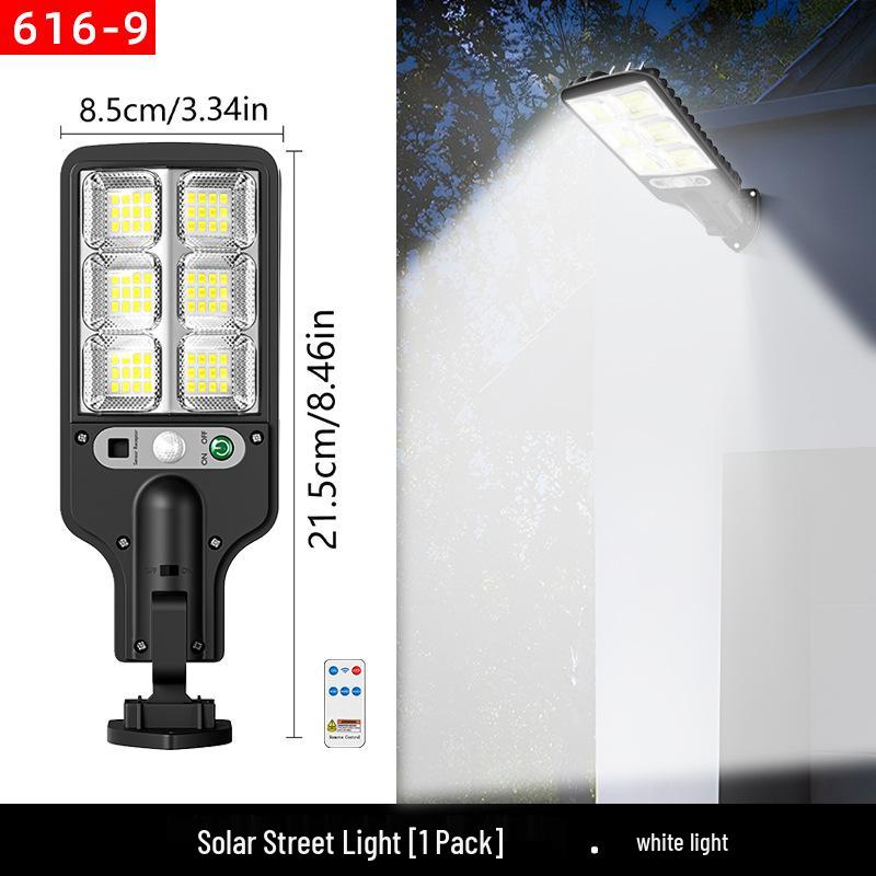 Outdoor Solar Garden Lights with Motion Sensor - LED Wall-Mounted, Ultra-Bright for Home and Street Use