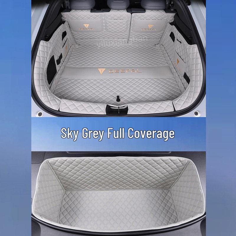 Deep Blue S05 Trunk and Compartment Mat for Car Interior Decoration - Full Coverage