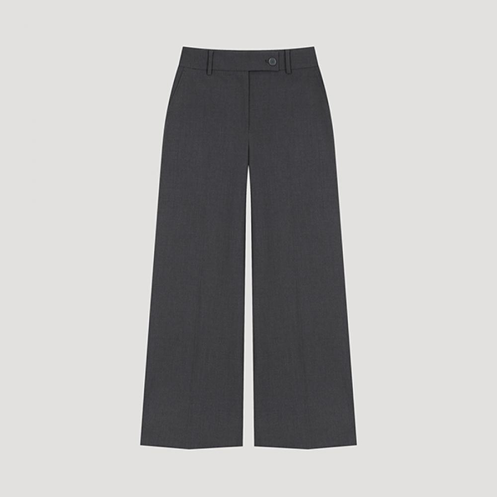 

[shs Miss] Формальные широкие брюки Swwslo11080 Ch charcoal/55