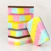 10PCS Color Random Dishwashing Sponge, Kitchen Cleaning And Dishwashing Brush