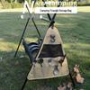 Portable Outdoor Camping Triangle Hanging Bag Cutlery Organizer