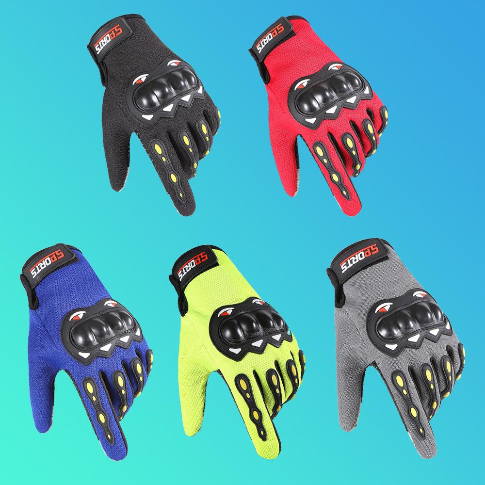Luvas de Motocicleta Bicicleta Off Road Ciclismo ao Ar Livre Esportes Luvas Meio Dedo Luvas de Mountain Bike Dedo Inteiro com Tela Sensível ao Toque