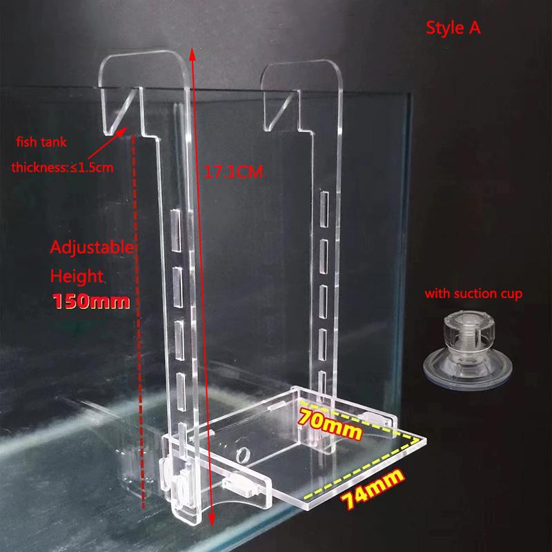 High Transparent Acrylic Aquarium Suspended Support Adjustable Support For Fish Tank Decoration Water Pump Suspended Accessories