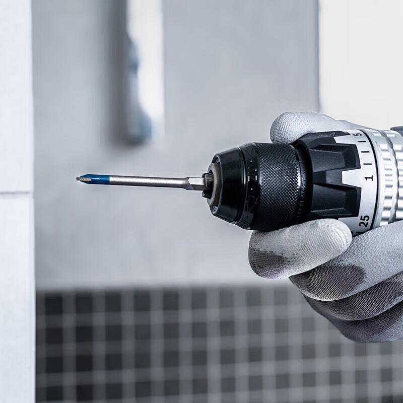 Bosch Little Blue Arrow Hex Shank Tile Drill Bit CN plug (adapter included)