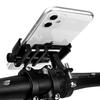 Fahrrad-Handyhalterung aus Aluminiumlegierung mit Stoßdämpfung für Motorräder und Lieferfahrer