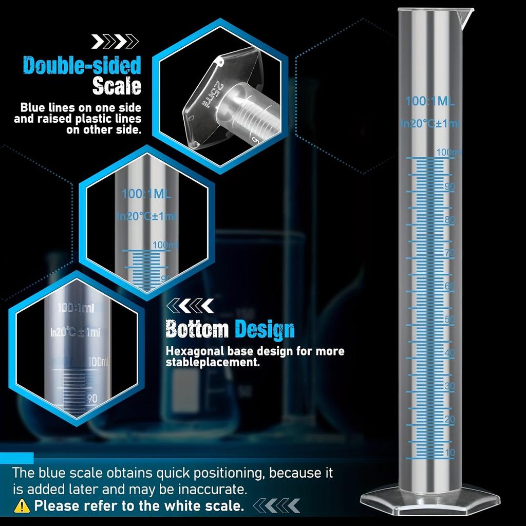 Mätcylinder Plastbägare