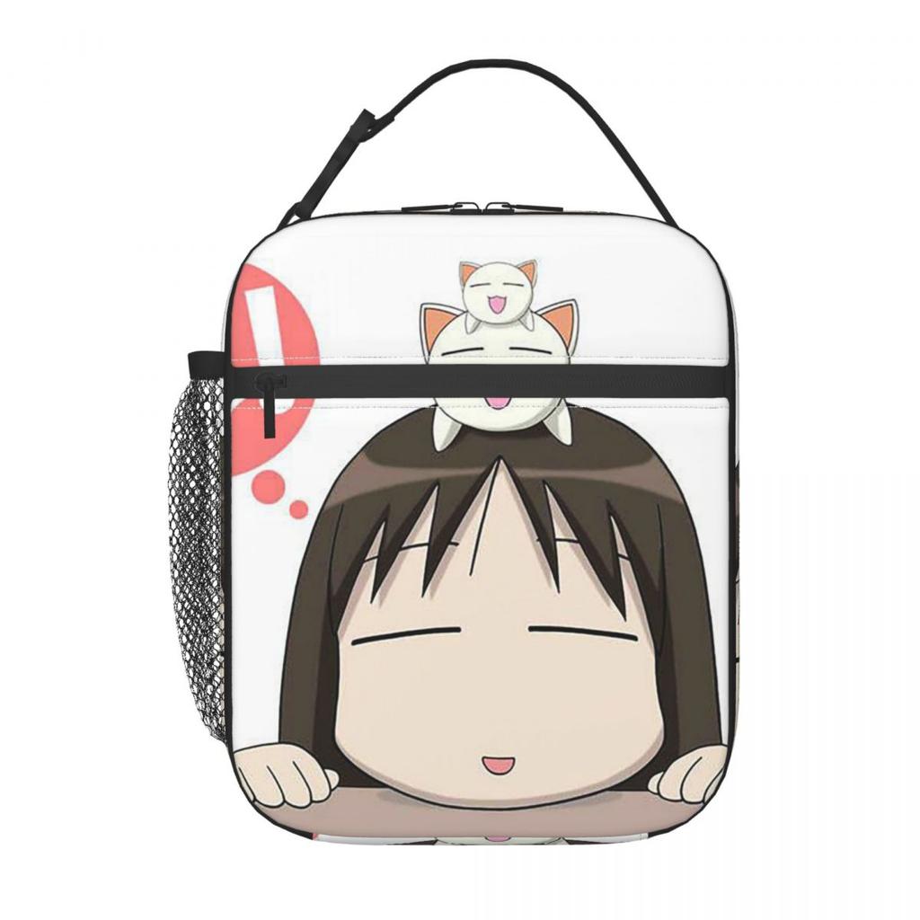 Azumanga Daioh Anime Osaka Ayumu Kasuga Isolierte Lunchtasche für Damen Kinder Tragbare Lebensmittelboxen Thermische Lunchbox Tragetasche