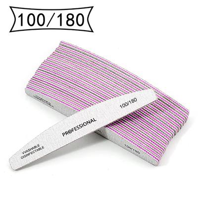 Nail File 100 To 240 Professional Tools Emery for Manicure Lime 240 Sandpaper Gel Polishing Files for Nails Buffers Set Polisher
