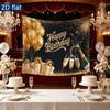 1pc Balloon Birthday Banner - Room Wall Decor