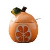 Japanese-style Salt Sugar Jar Fruit-shaped Spice Storage Jar Spice Container  Spice Storage