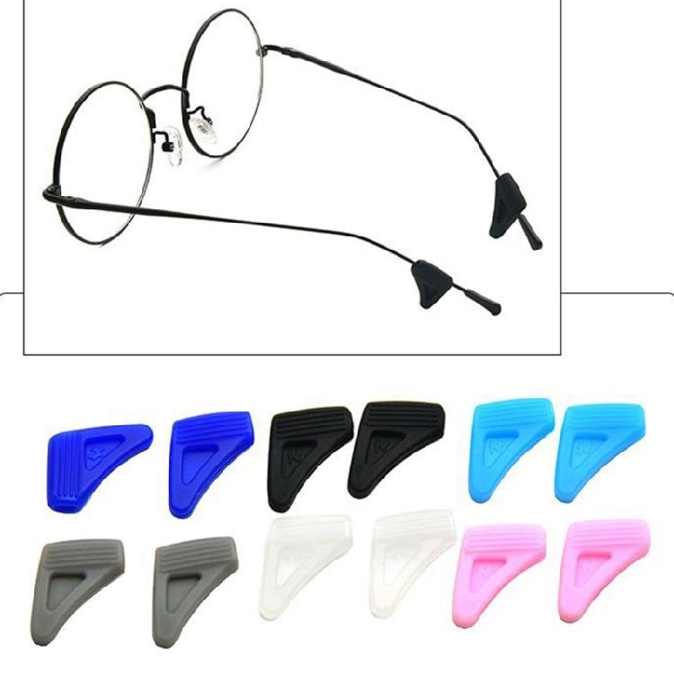 5 Pair Triangular Eyeglasses Antislip Pad for Daily Comfortable Wear Glasses Ear Gripper Support Holder for Sport Safe