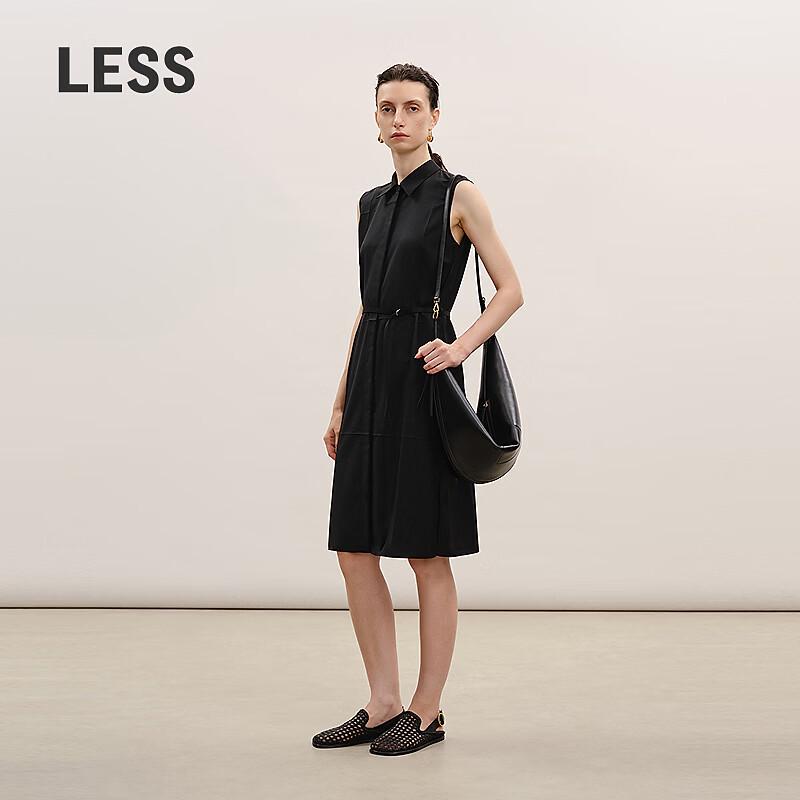 

2026 Summer H-Line Sleeveless Shirt Dress L